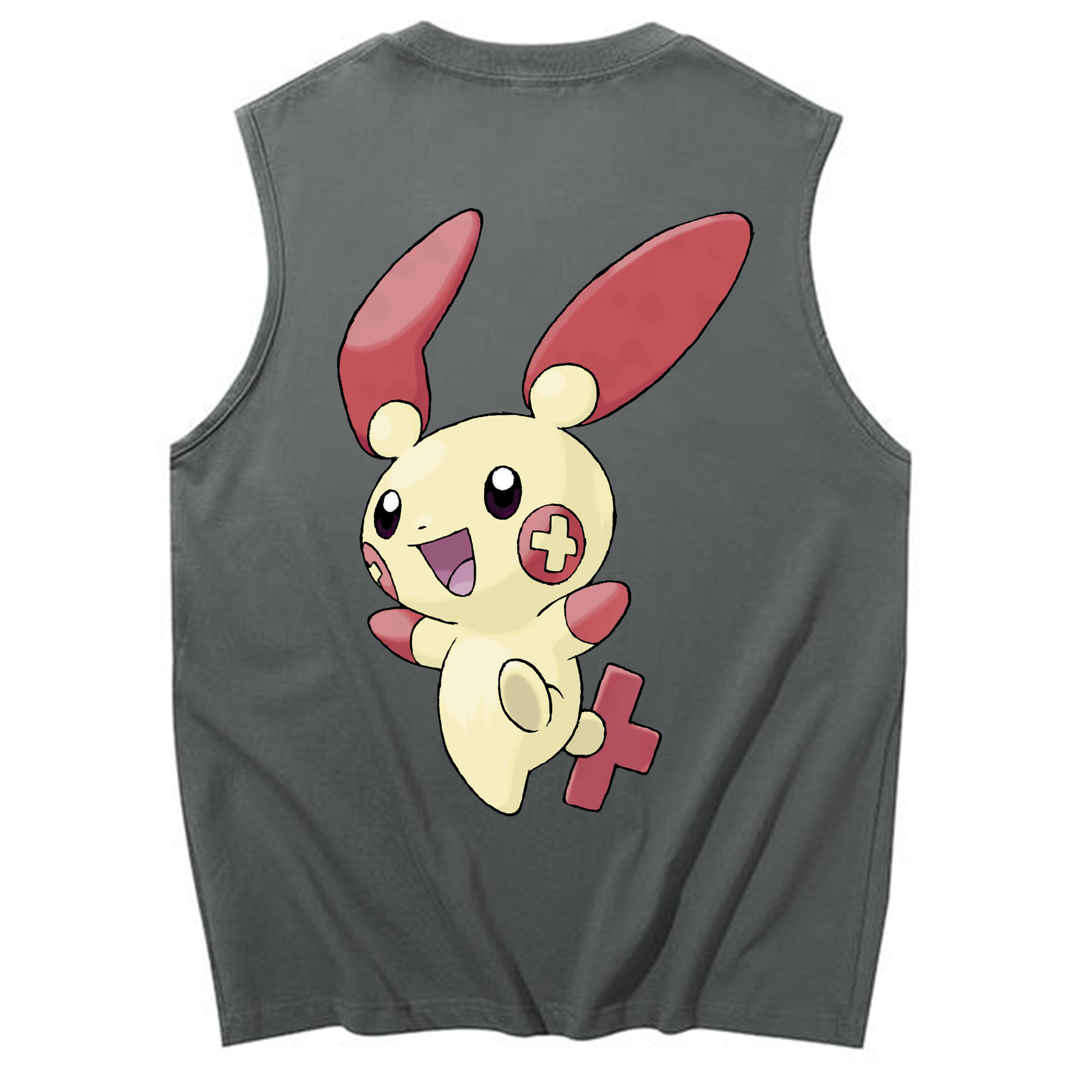 （画像用） ポケットモンスター Pokémon コットン100％タンクトップ（背面プリント）